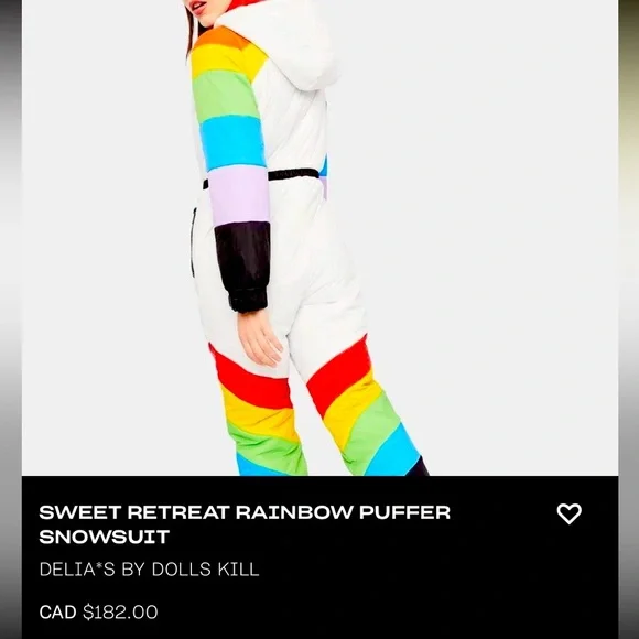 Winter Puffer SnowSuit - Multicolour [Club Exx - Size Small] - Picture 3 of 3